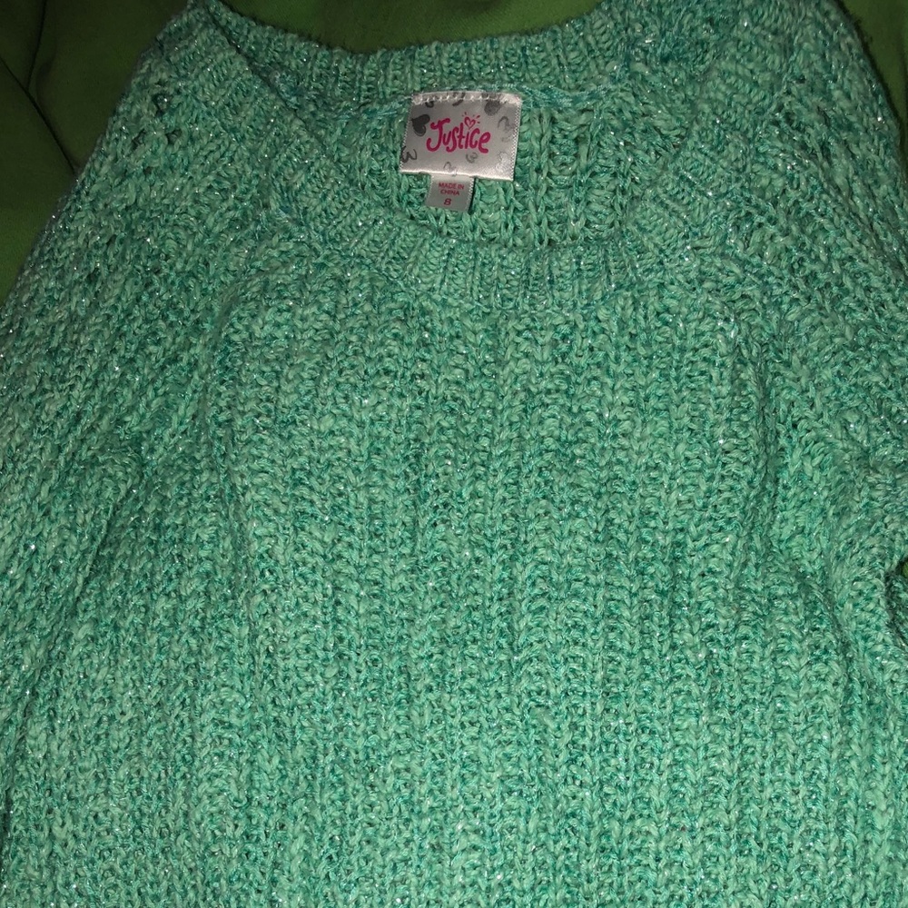 Girls justice sweater